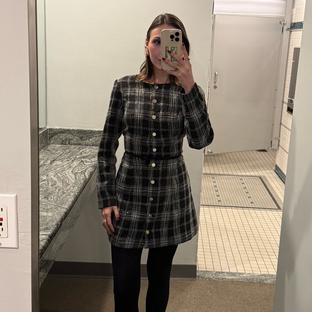 Reformation Tweed Dress